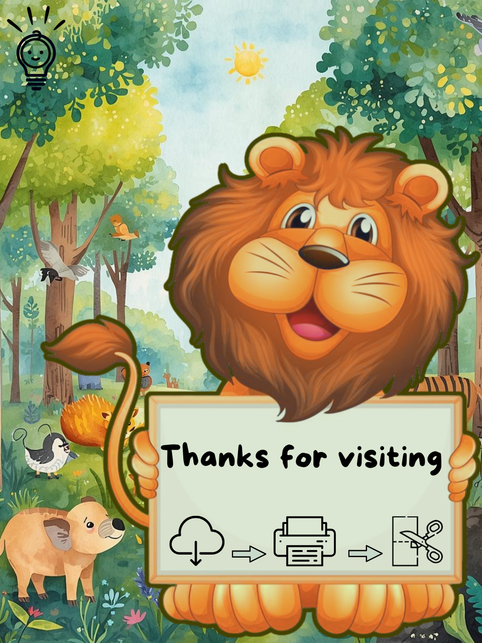 Animal Matching Cards (Digital Download) + Mystery Bonus Gift 🎁