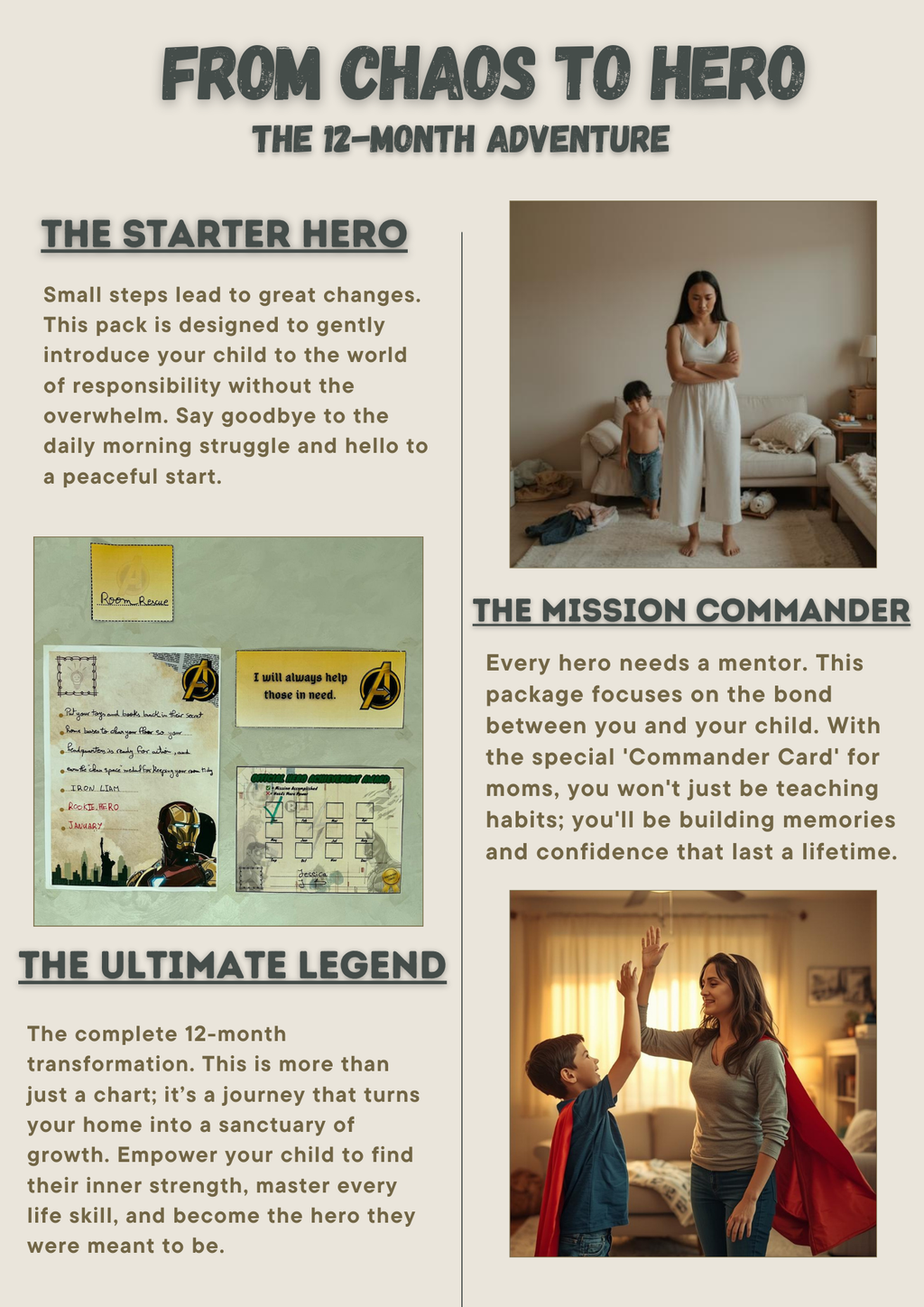 The Ultimate Hero Life-Skills Academy: 12 Months of Epic Growth